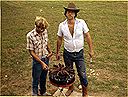 Jacek i Jan przy ruszcie